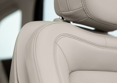 Fine craftsmanship is shown through a detailed image of front-seat stitching. | Mike Reichenbach Lincoln in Florence SC